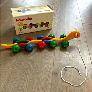 Vintage Kouvalias pull along toy